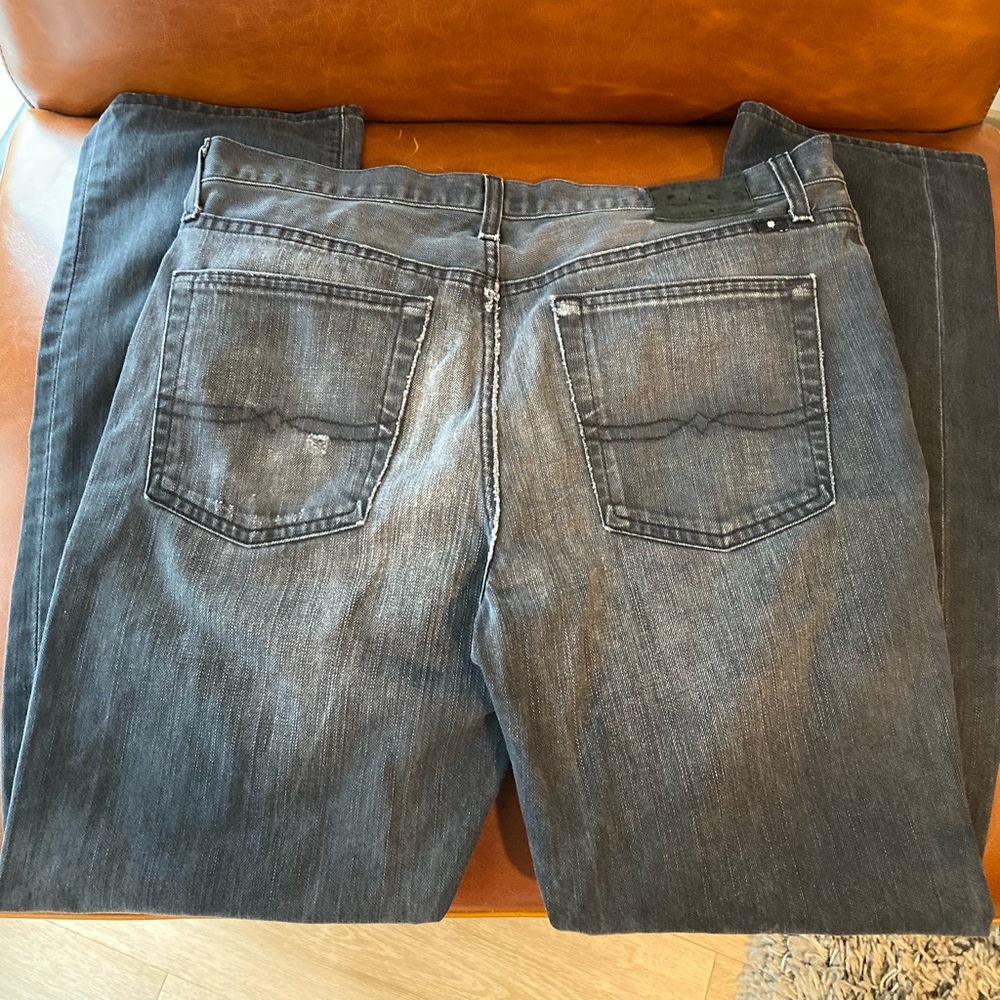 LUCK BRAND JEANS - Mens - distressed black - Picture 3 of 5
